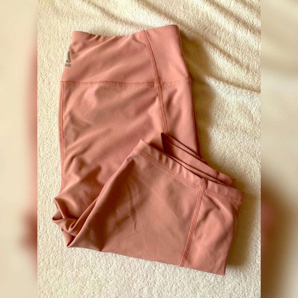 Reebok Athletic Shorts, Pink, Medium